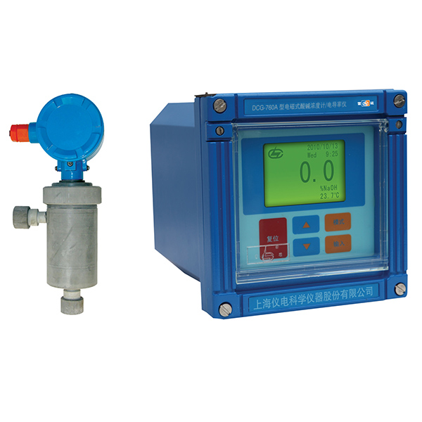 上海雷磁DCG-760A電磁式酸堿濃度計/電導(dǎo)率儀